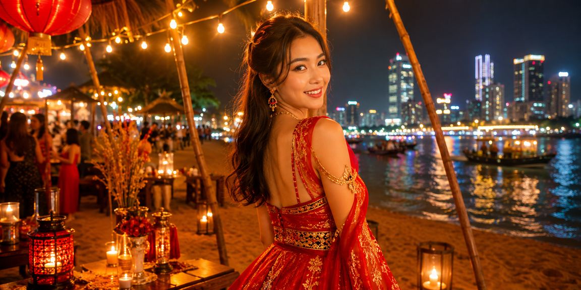 Không khí chợ đêm Sài Gòn náo nhiệt với người chơi xổ số trực tuyến