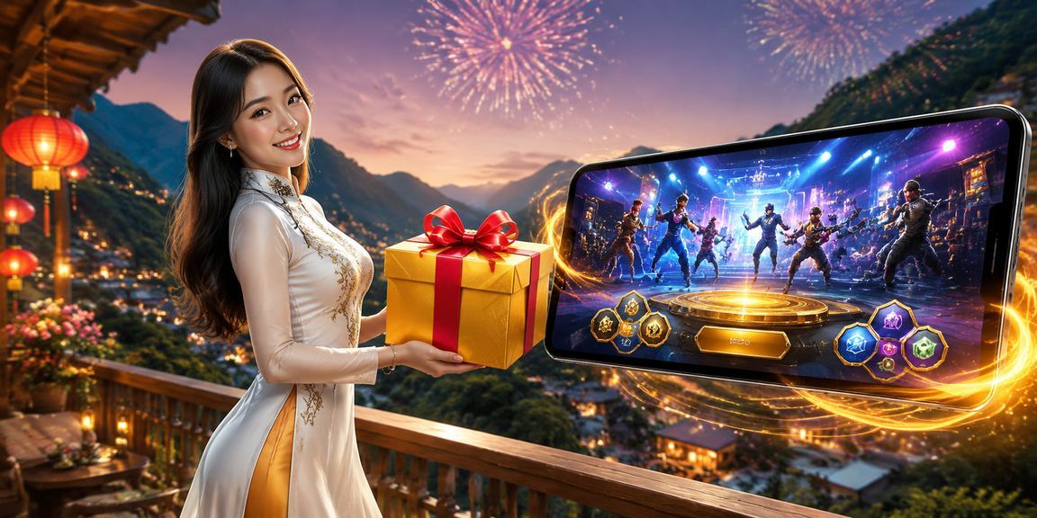 Người chơi esports trong trang phục áo dài tham gia giải đấu tại Sapa